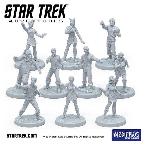 Star Trek Adventures - Print At Home - TOS Landing Party Set Star Trek Adventures Modiphius Entertainment 