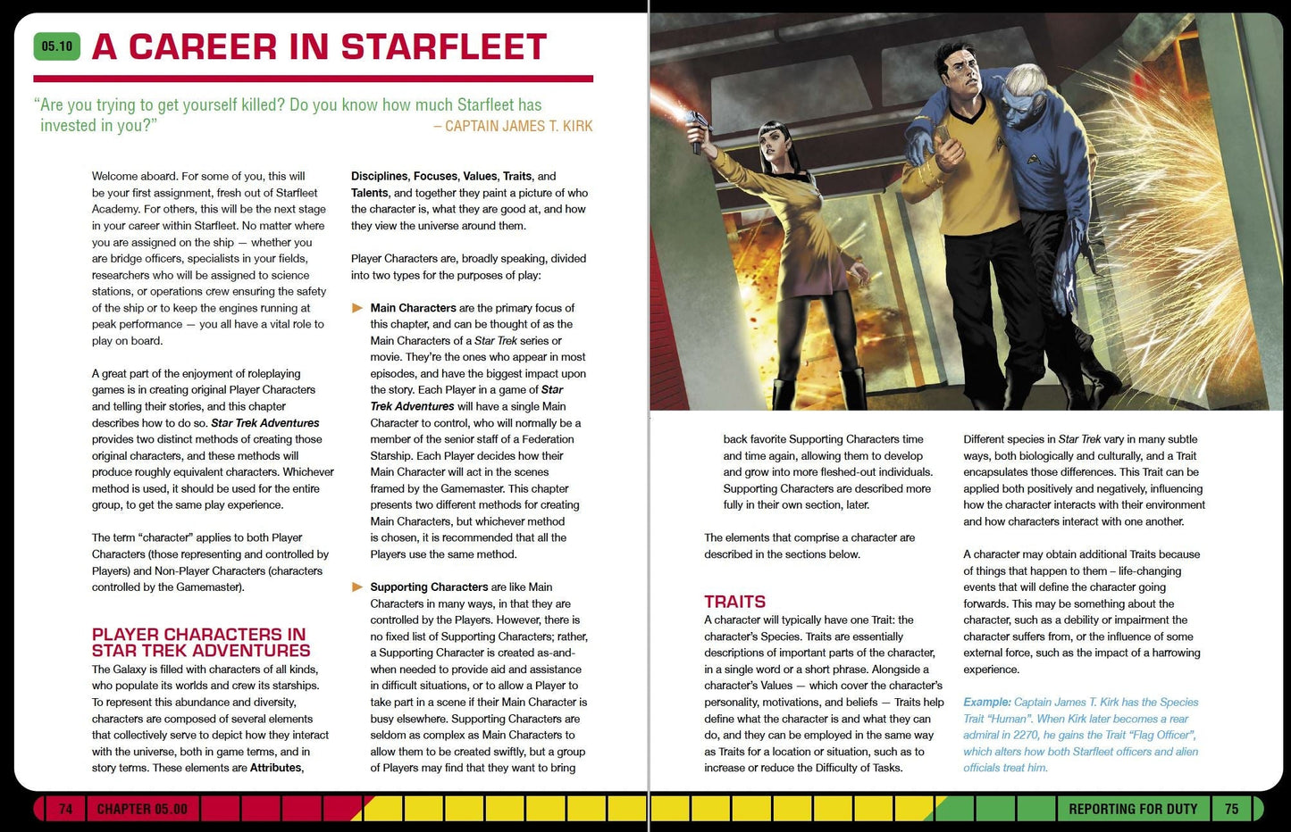 Star Trek Adventures Rules Digest (PRINT) Star Trek Adventures Modiphius Entertainment 
