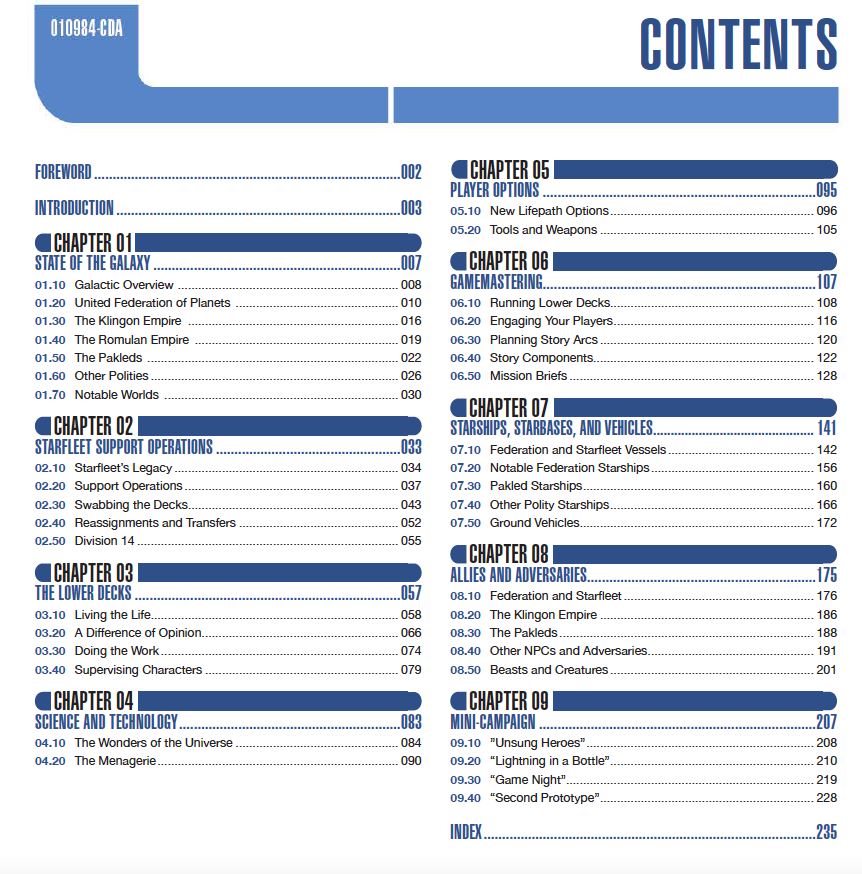 Star Trek Adventures Star Trek: Lower Decks Campaign Guide Star Trek Adventures Modiphius Entertainment 