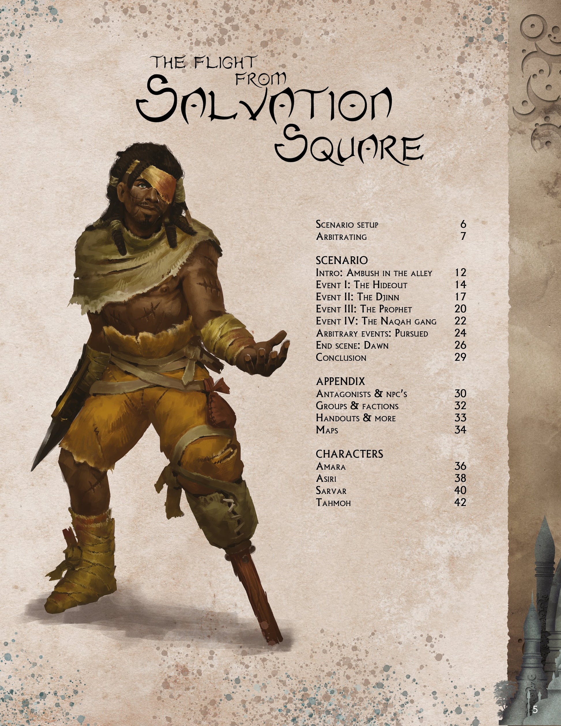 Black Void: The Flight from Salvation Square - PDF (FREE) - Modiphius Entertainment