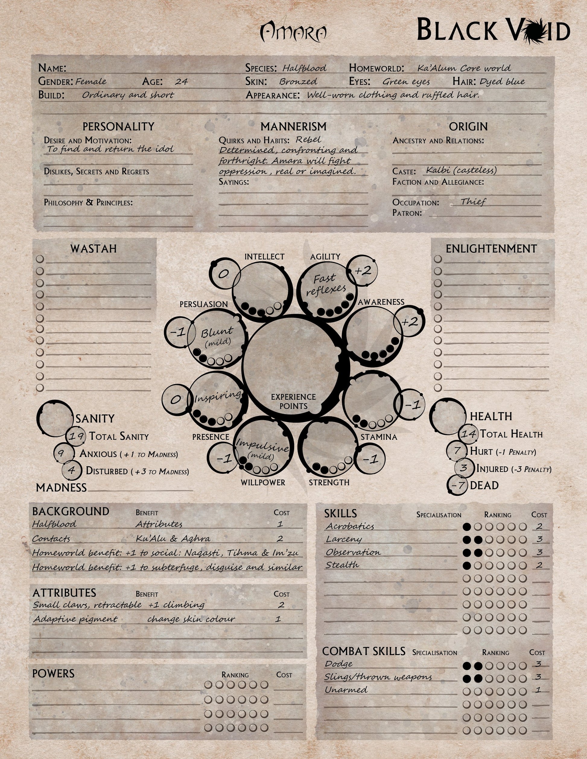 Black Void: The Flight from Salvation Square - PDF (FREE) - Modiphius Entertainment