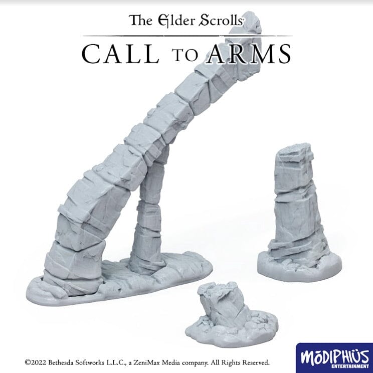 The Elder Scrolls: Call to Arms - Print at Home - Nord Tomb Arches The Elder Scrolls: Call to Arms Modiphius Entertainment 