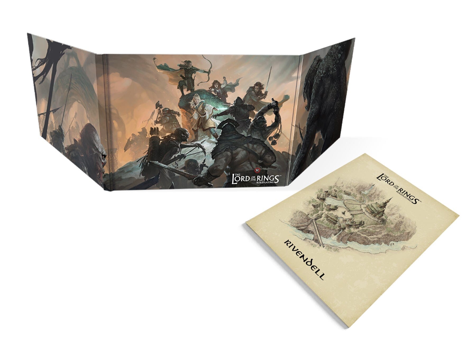 The Lord of the Rings™ Roleplaying - Loremaster's Screen Lord of the Rings Free League Publishing 