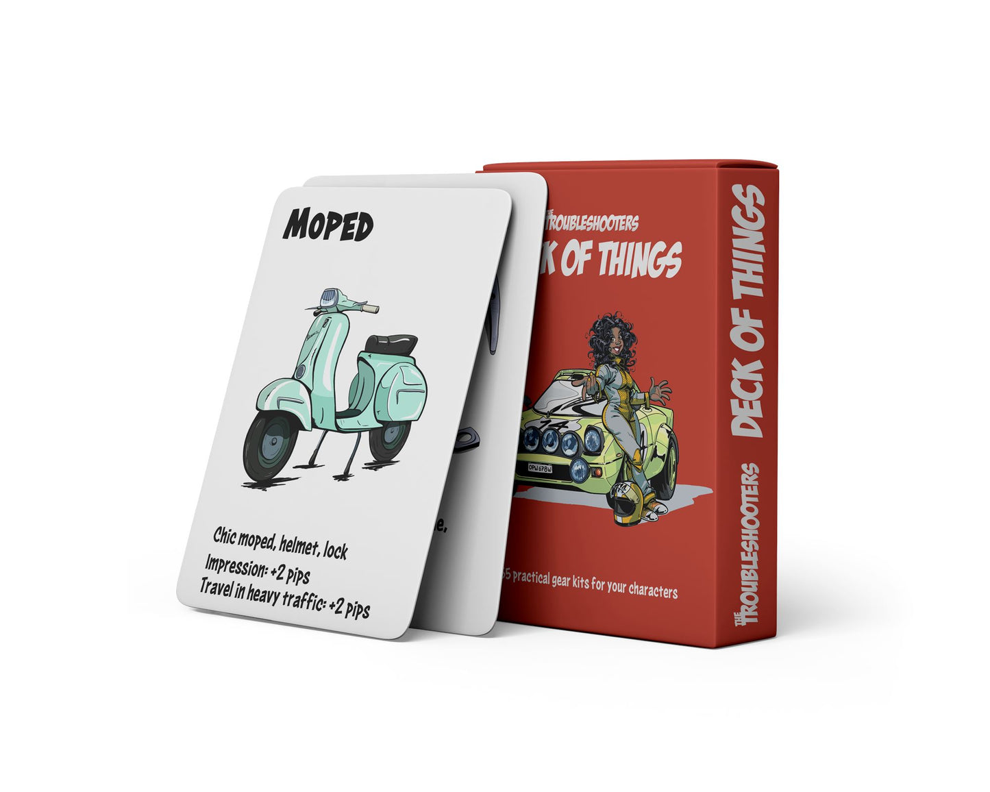 The Troubleshooters - Equipment cards Accessories Modiphius Entertainment 